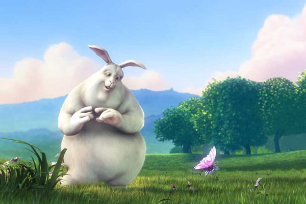 Büyük tavşan animasyonu 1080p HD