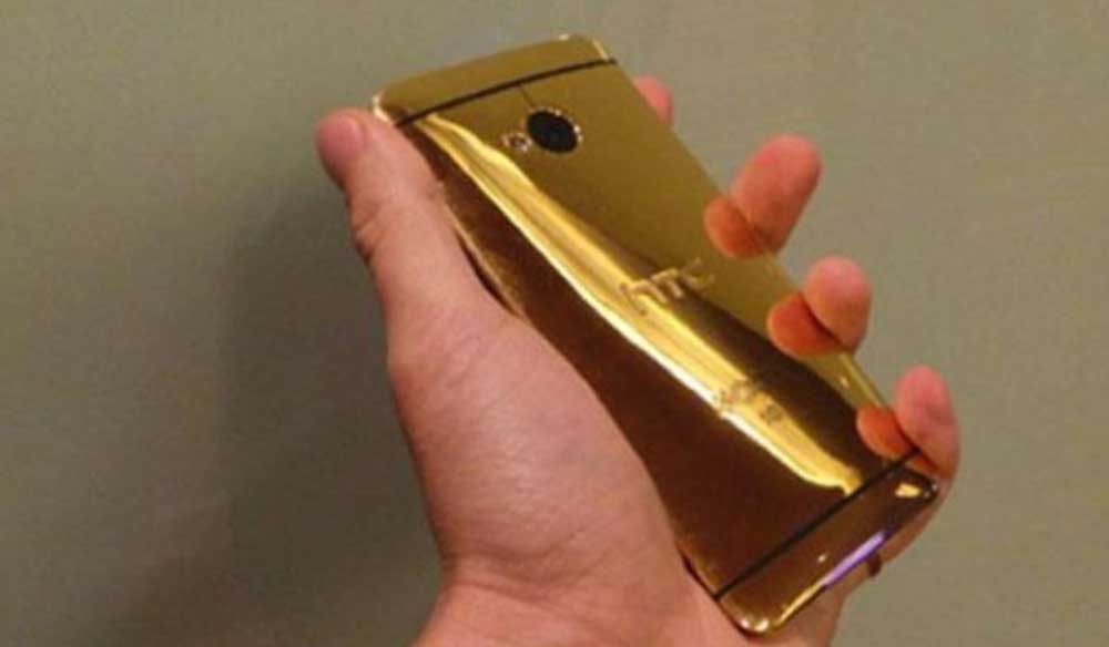 Altın Kaplamalı HTC One Gold Geliyor