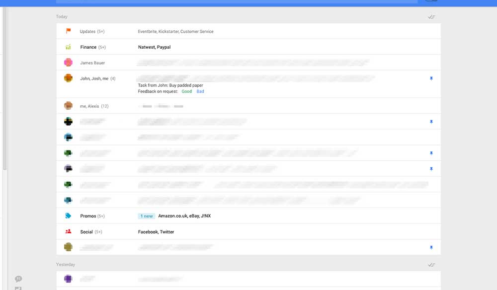 Google Yeni Mail Servisi Gelen Kutusunu Tanıttı