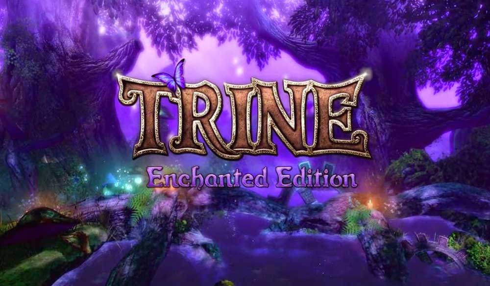 trine enchanted edition starting menu secret
