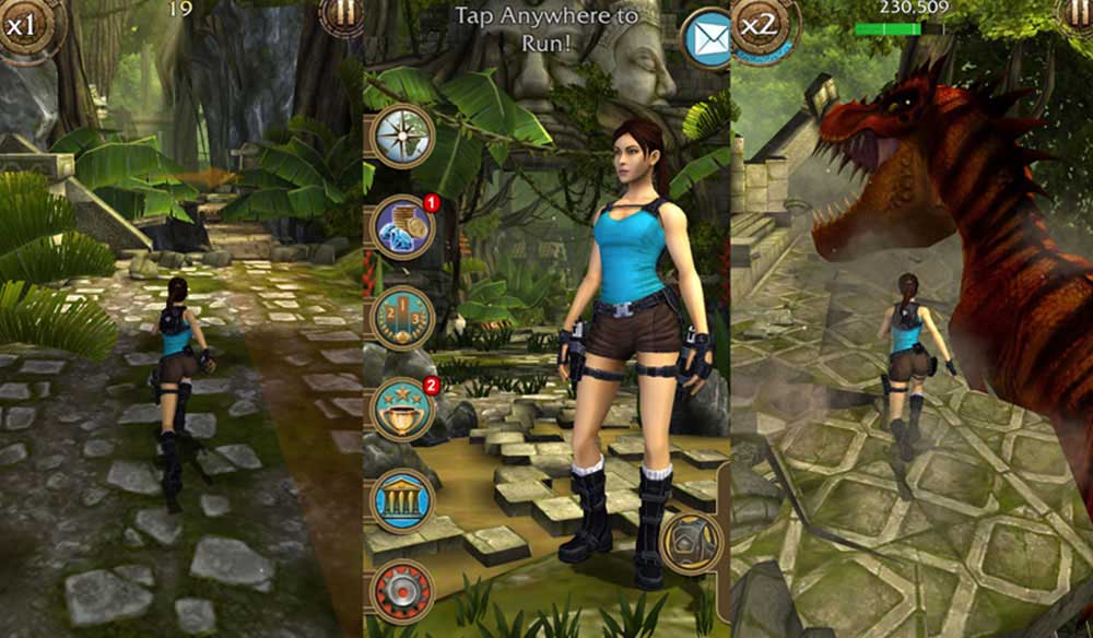 Lara Croft Relic Run Oyunu İndirmeye Sunuldu